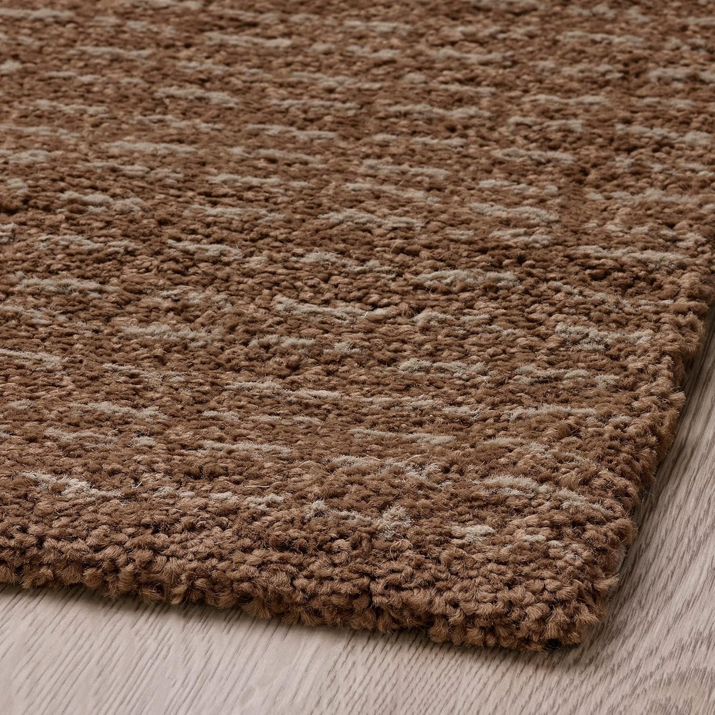 Ikea LANGSTED rug, low pile, 170x240 cm, light brown